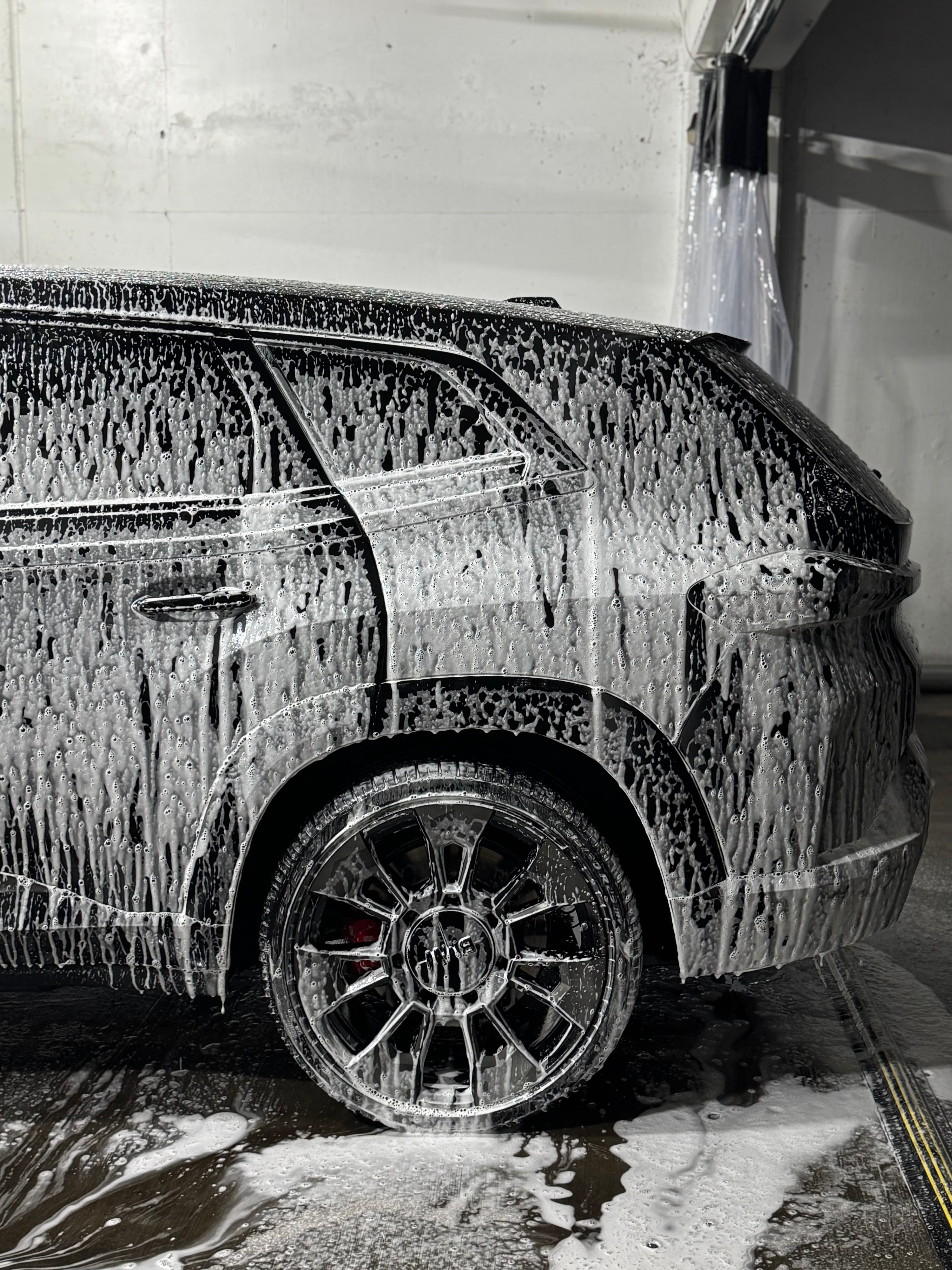 Exterior hand wash
